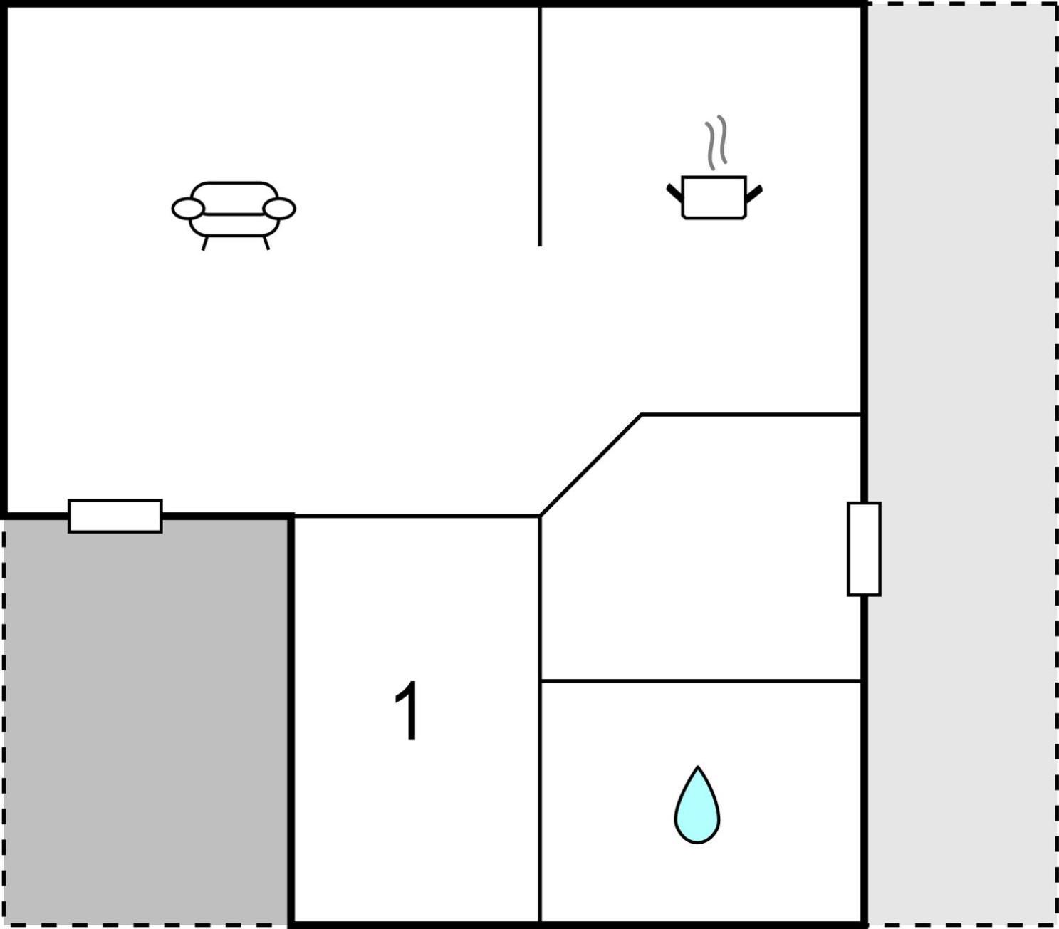 1 Bedroom Cozy Home In Ribe Zewnętrze zdjęcie
